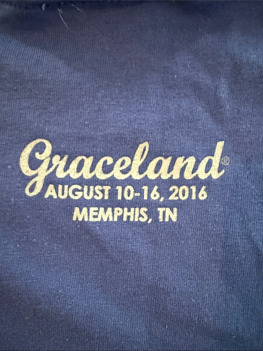 NWOT Graceland Elvis week 2016 Memphis Tennessee sz XL